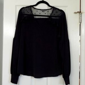 Adrianna Papell dressy black top